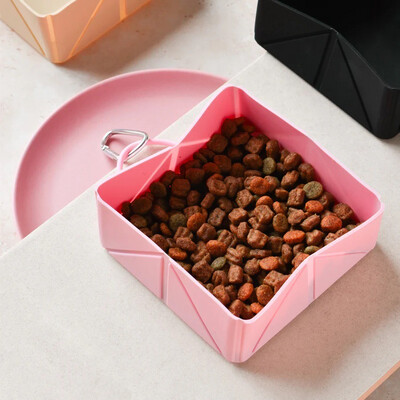 Cocopup Travel Bowl Pink