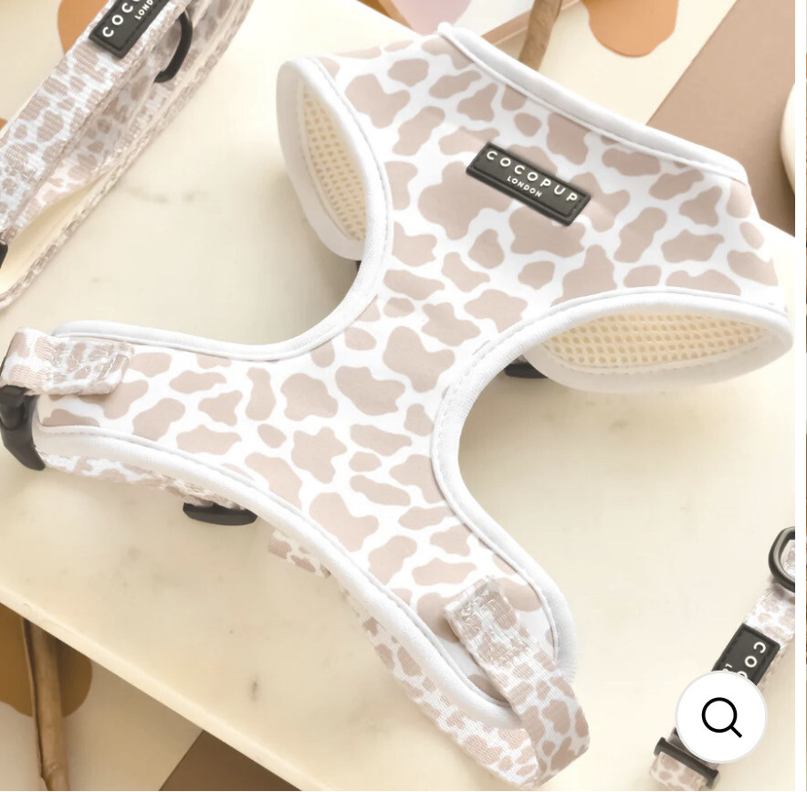 Cocopup Nude Cow Adjustable Neck Harness