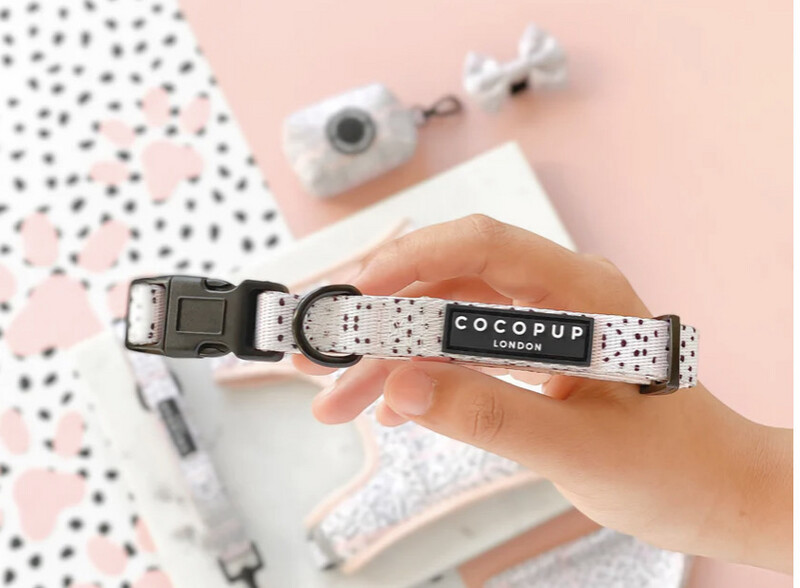 Cocopup Pink Dalmatian Collar