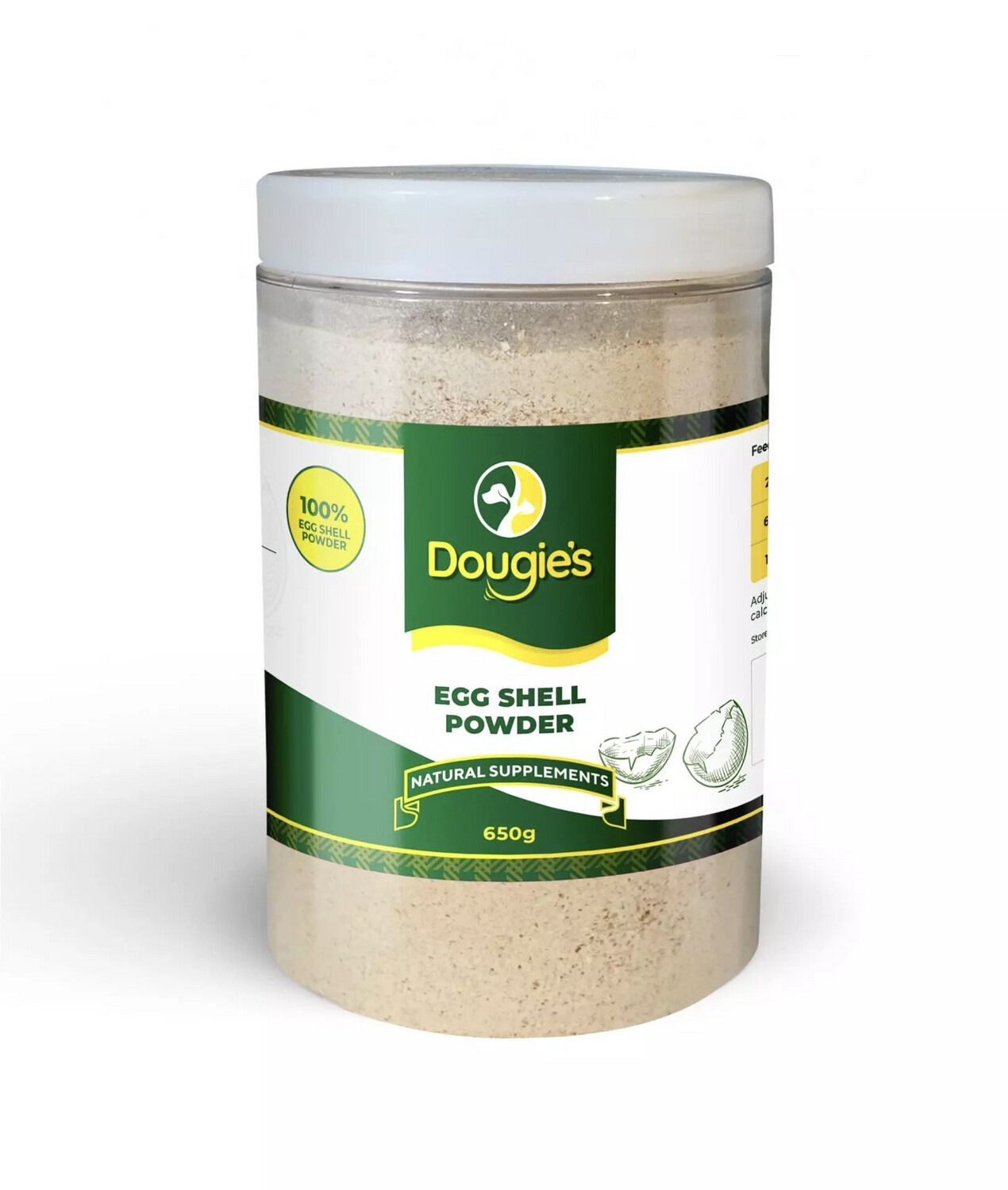 Dougies Egg Shell Powder 650g