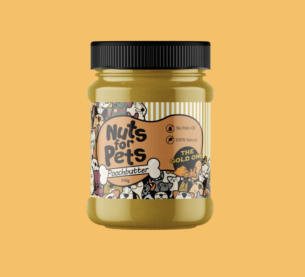 Nuts For Pets The Gold One (Peanut Butter With Turmeric)