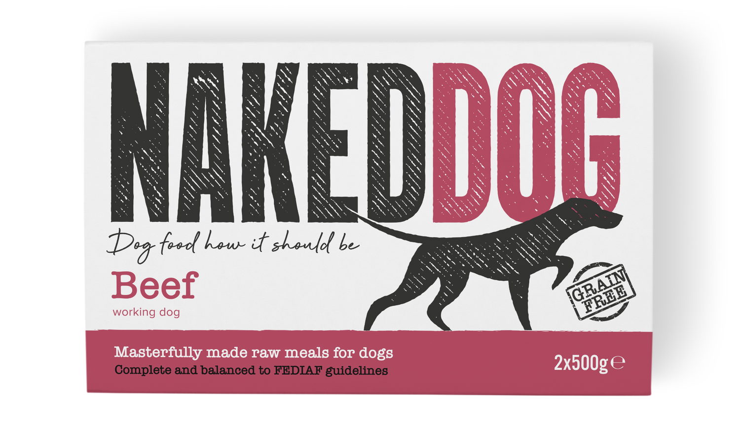 Naked Dog Beef 2x500g