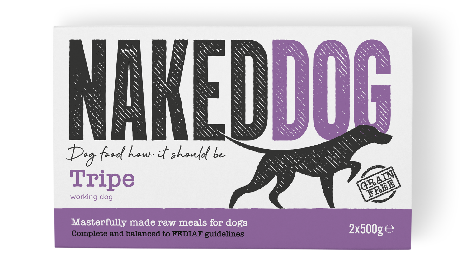 Naked Dog Tripe 2x500g