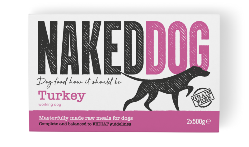 Naked Dog Turkey 2x500g