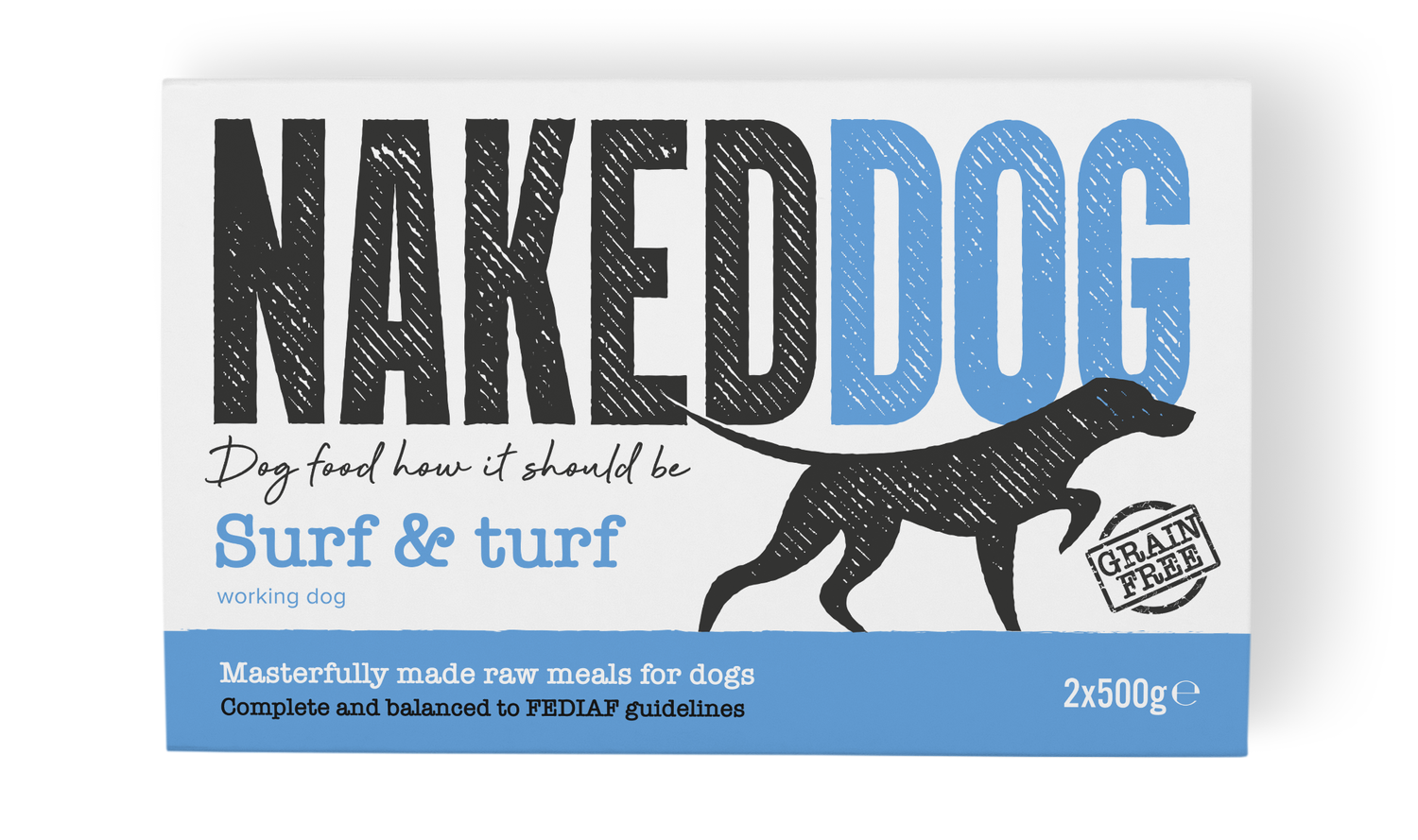 Naked Dog Surf & Turf 2x500g
