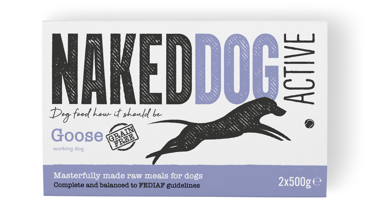 Naked Dog Active Goose 2x500g