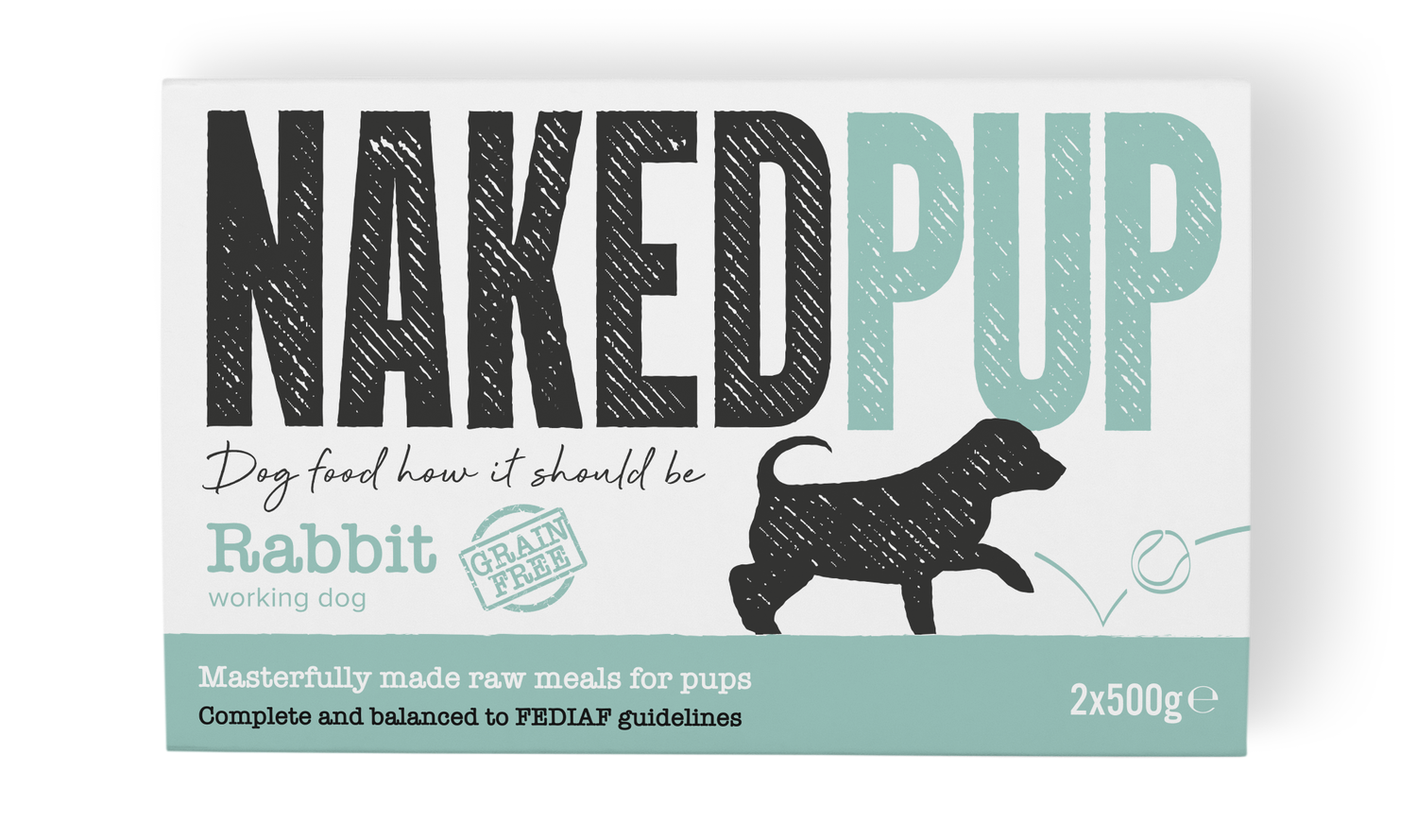 Naked Dog Pup Rabbit 2x500