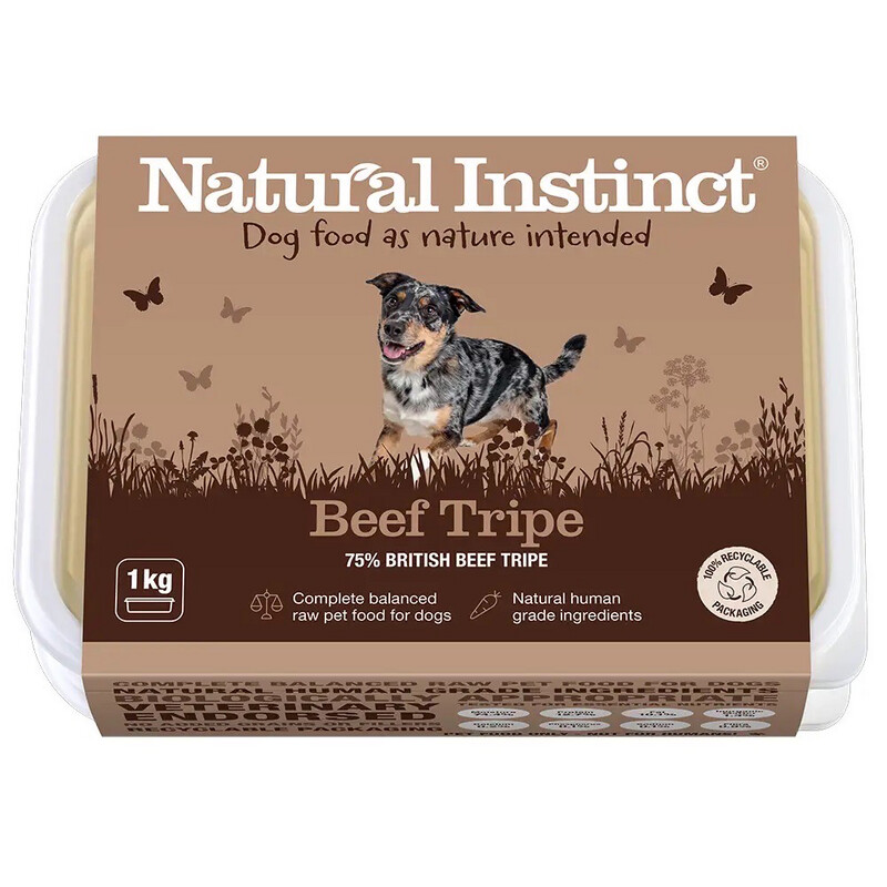 Natural Instinct Beef Tripe 2 X 500g