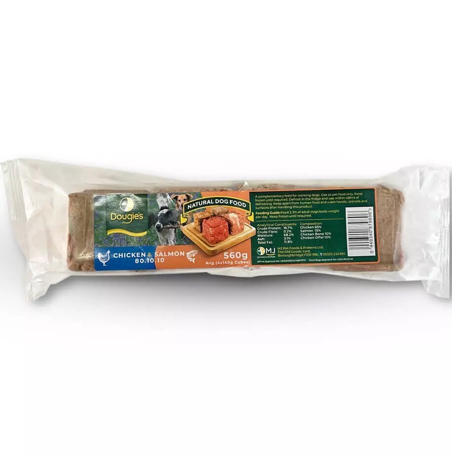 Dougies Chicken & Salmon 560g
