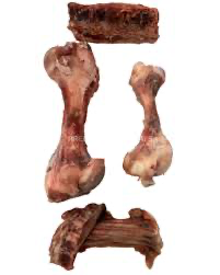 Premium Raw Treats Veal Bone Mix 4pcs