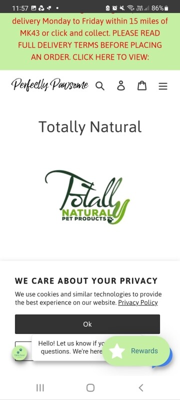 Totally Natural Pork and Tripe