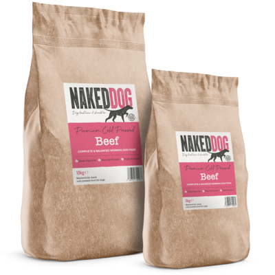 Naked Dog Cold Pressed 2.5kg Beef