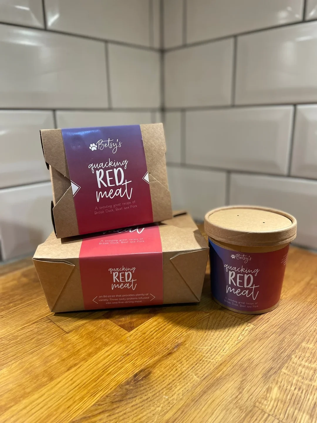 Betsy's Quacking Red Meat 1kg