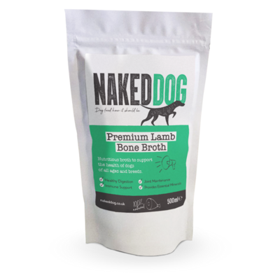 Naked Dog Premium Lamb Bone Broth