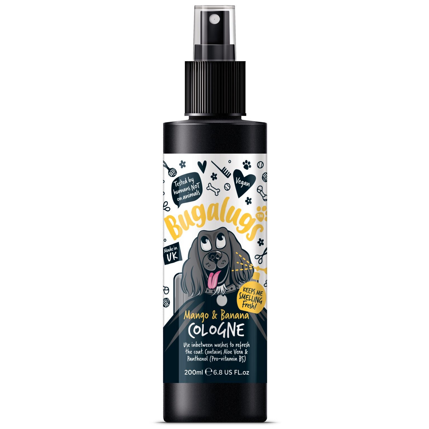 Bugalugs Cologne Mango & Banana 200ml