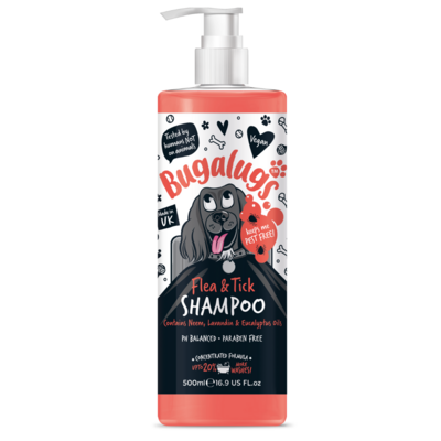 Bugalugs Flea And Tick Shampoo 500ml