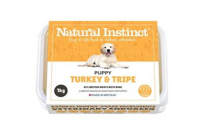 Natural Instinct Puppy Turkey & Tripe 2x500g