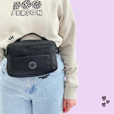Pawsome Paws All In One Bumbag Black