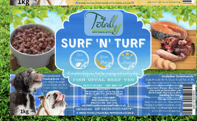 Totally Natural Surf & Turf 1kg