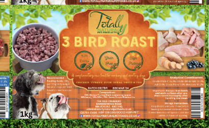 Totally Natural 3 Bird Roast 1kg