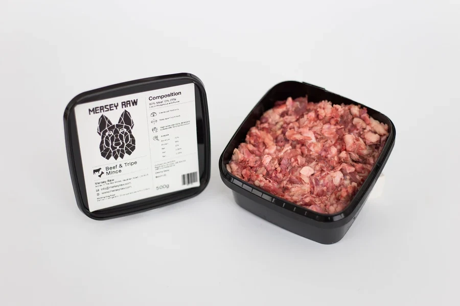 Mersey  Raw Beef & Tripe 500g