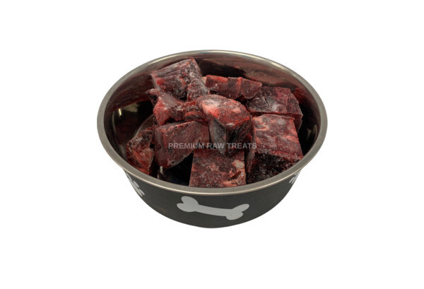 Premium Raw Treats Boneless Venison Chunks