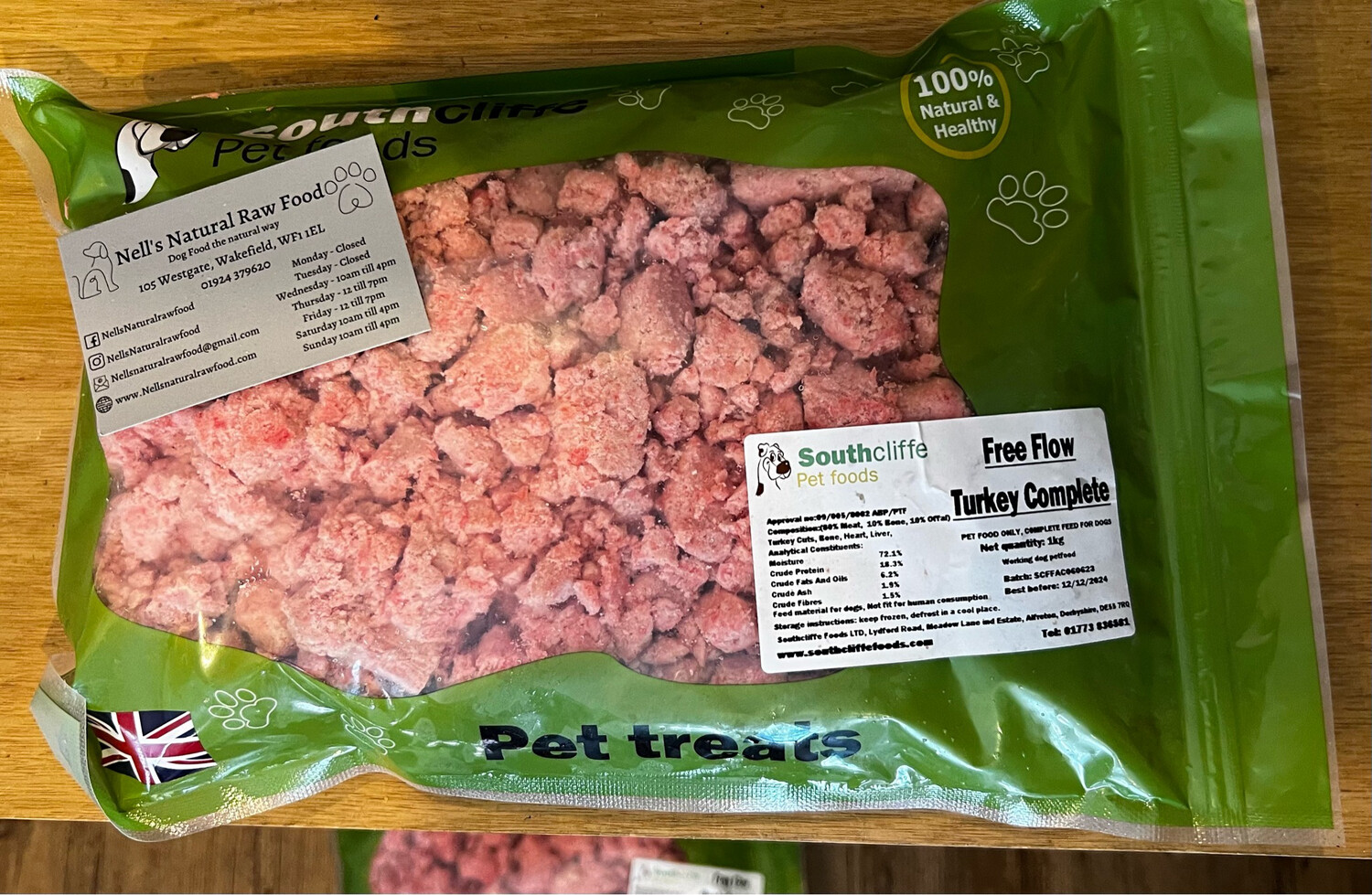 Southcliffe Free Flow Turkey Mince 80-10-10 1kg