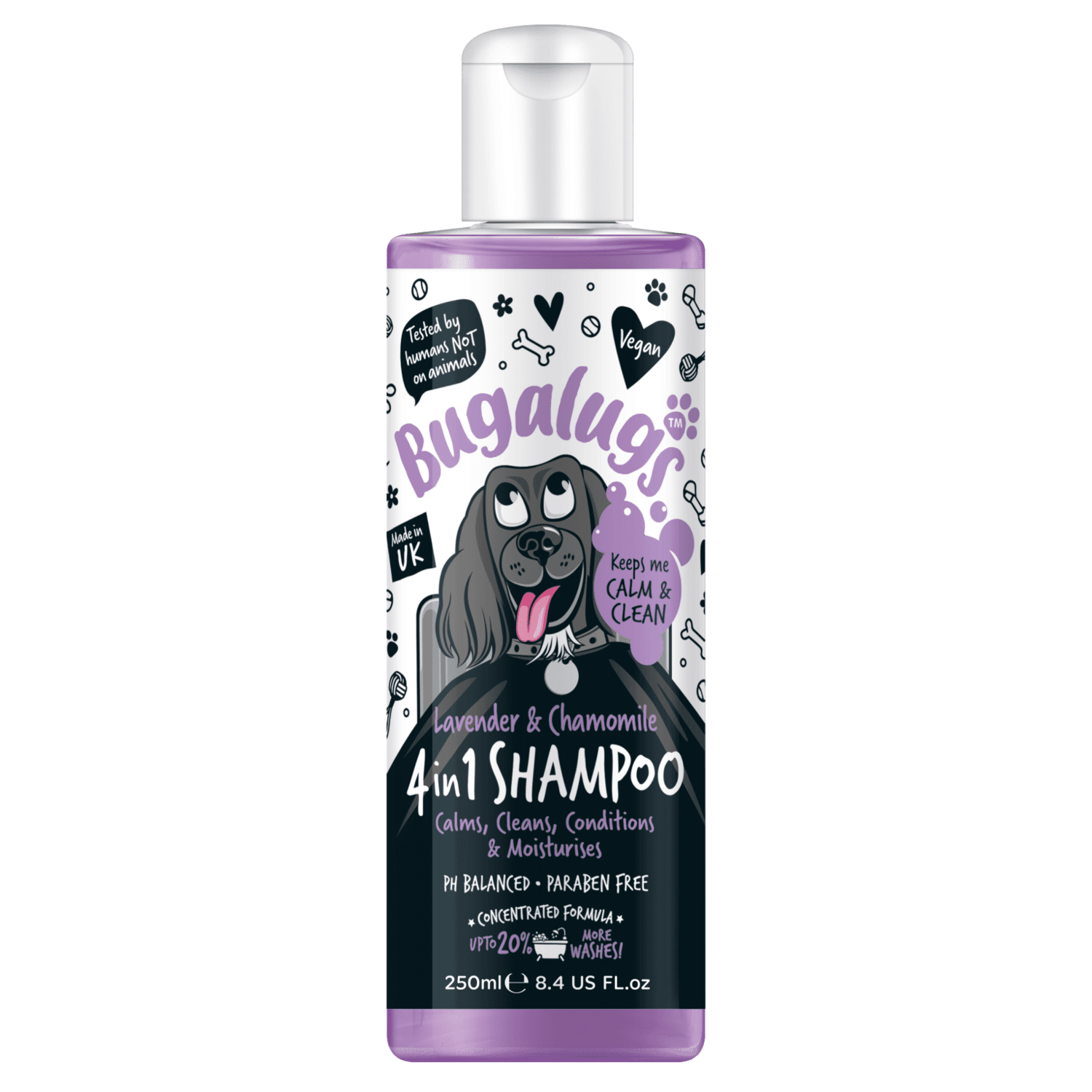 Bugalugs 4 In 1 Shampoo Lavender & chamomile