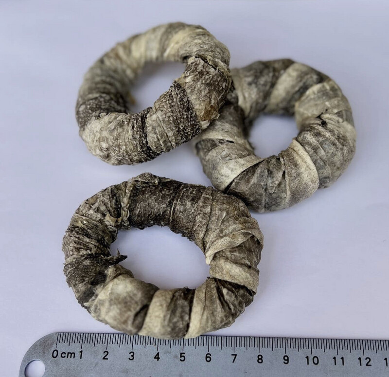 Dried Cod Skin Donut