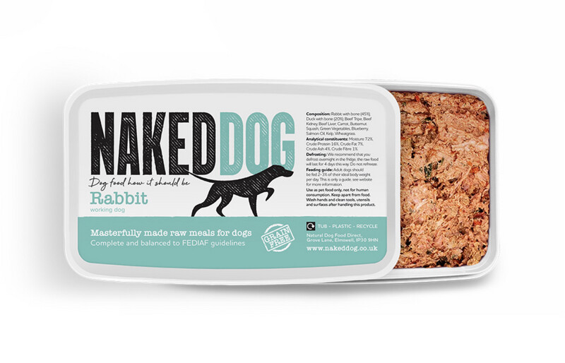 Naked Dog Rabbit 2x500g