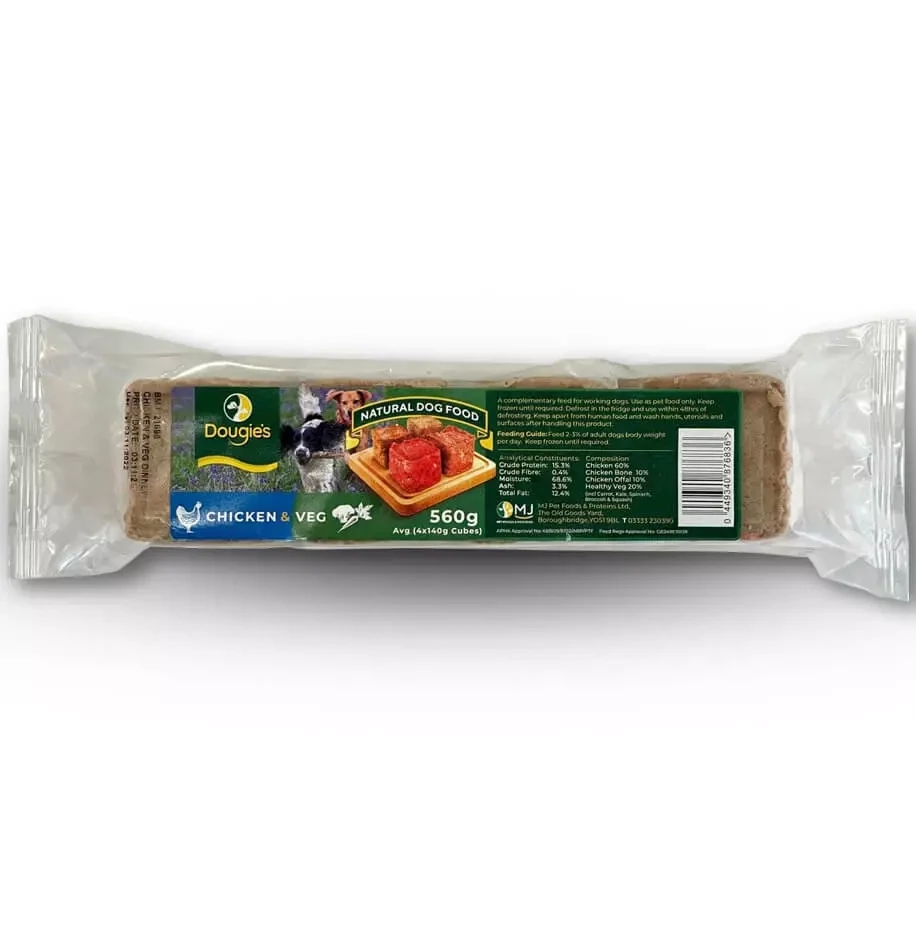 Dougies 80/20 Chicken & Veg 560g