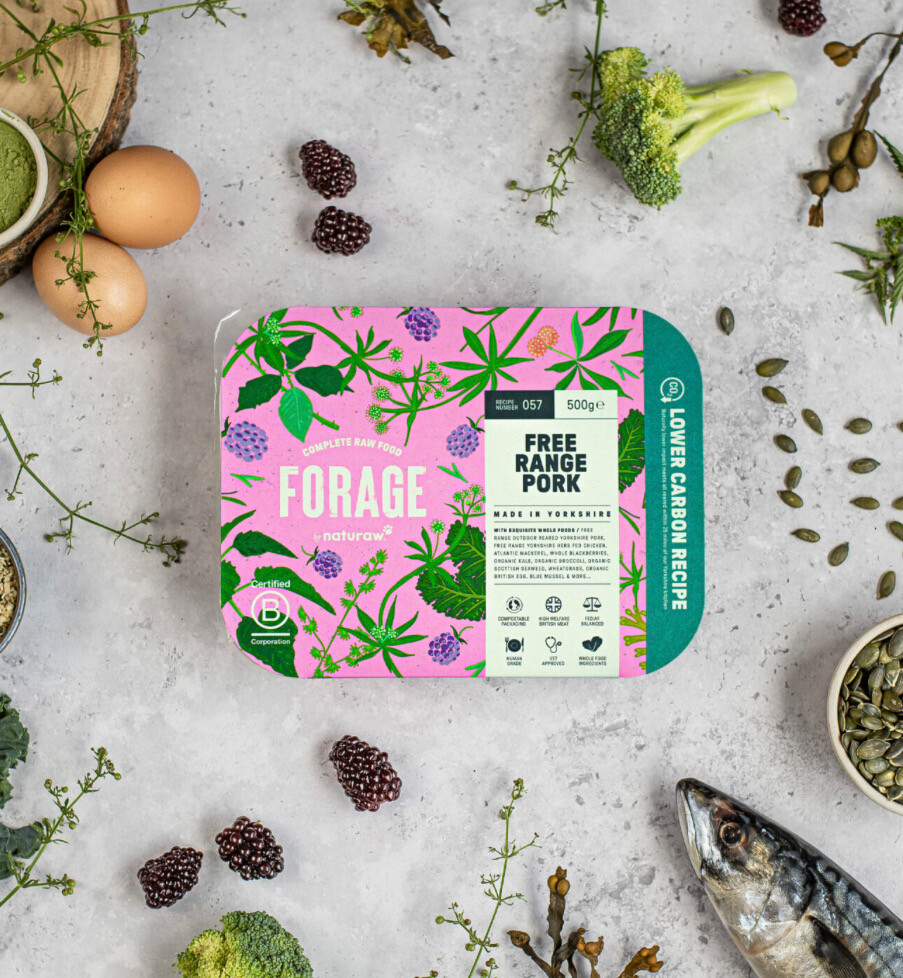 Naturaw Forage Pork 500g