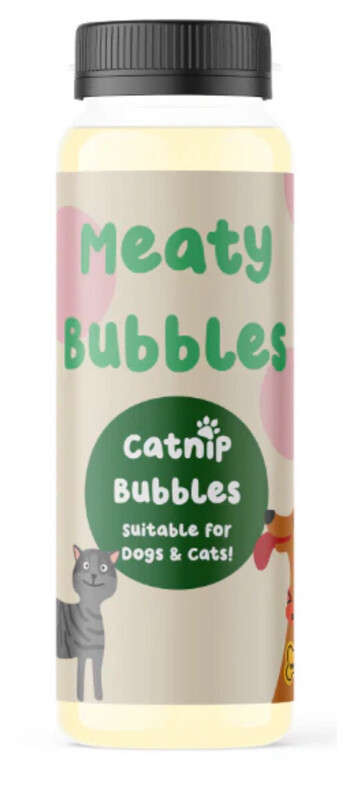 Meaty Bubbles Catnip Bubbles