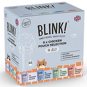 Blink Cat Food Chicken Fillets Selection