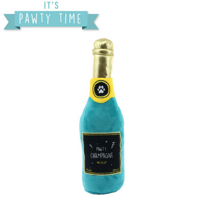 Ancol Pawty Time Champagne Dog Toy