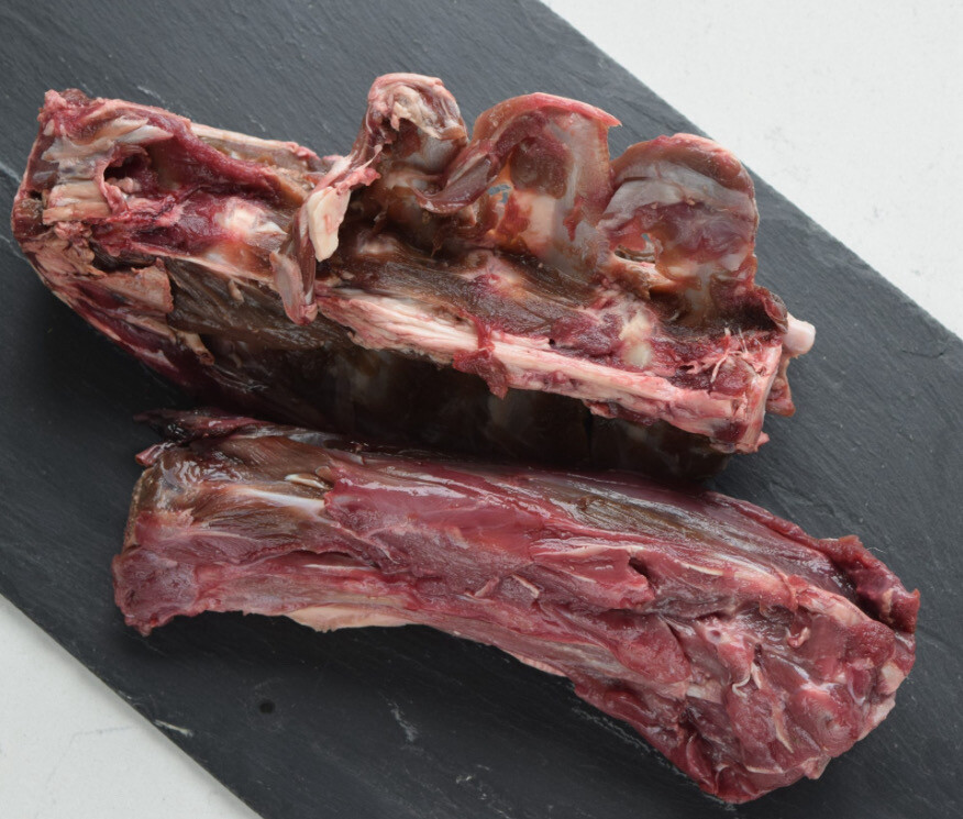 Premium Raw Treats Venison Neck 2pcs