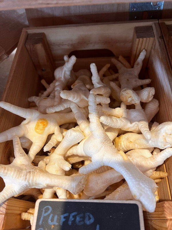 Puffed Chicken Feet
