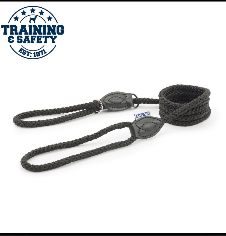 Ancol Rope Slip & Control Lead 1.5m X 1.2cm
