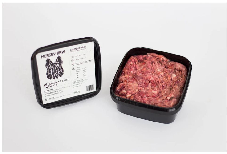 Mersey Raw Lamb & Chicken 500g