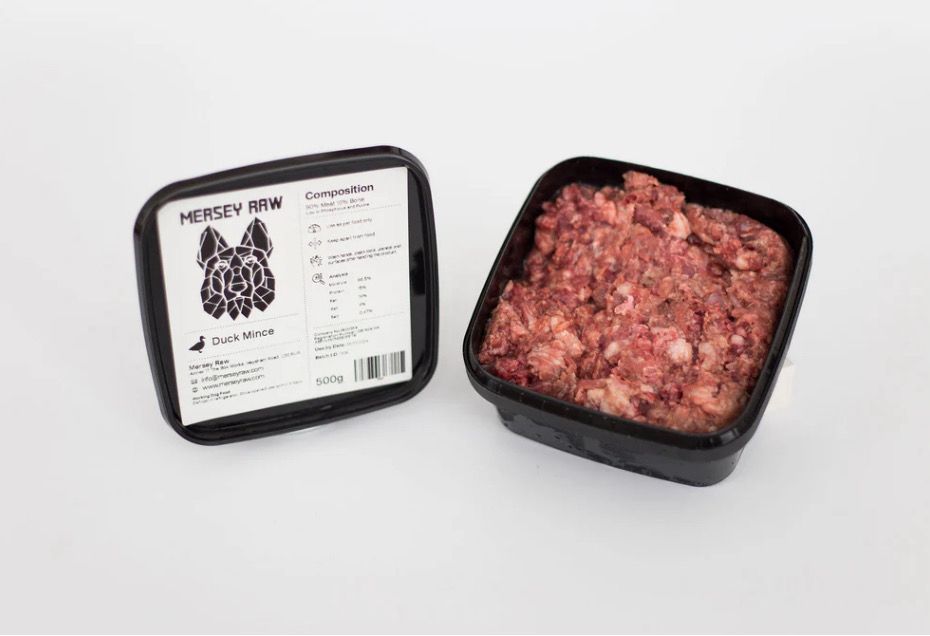 Mersey Raw Duck Mince 500g