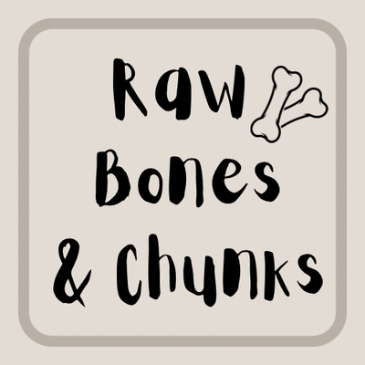 Raw Bones & Meat Chunks