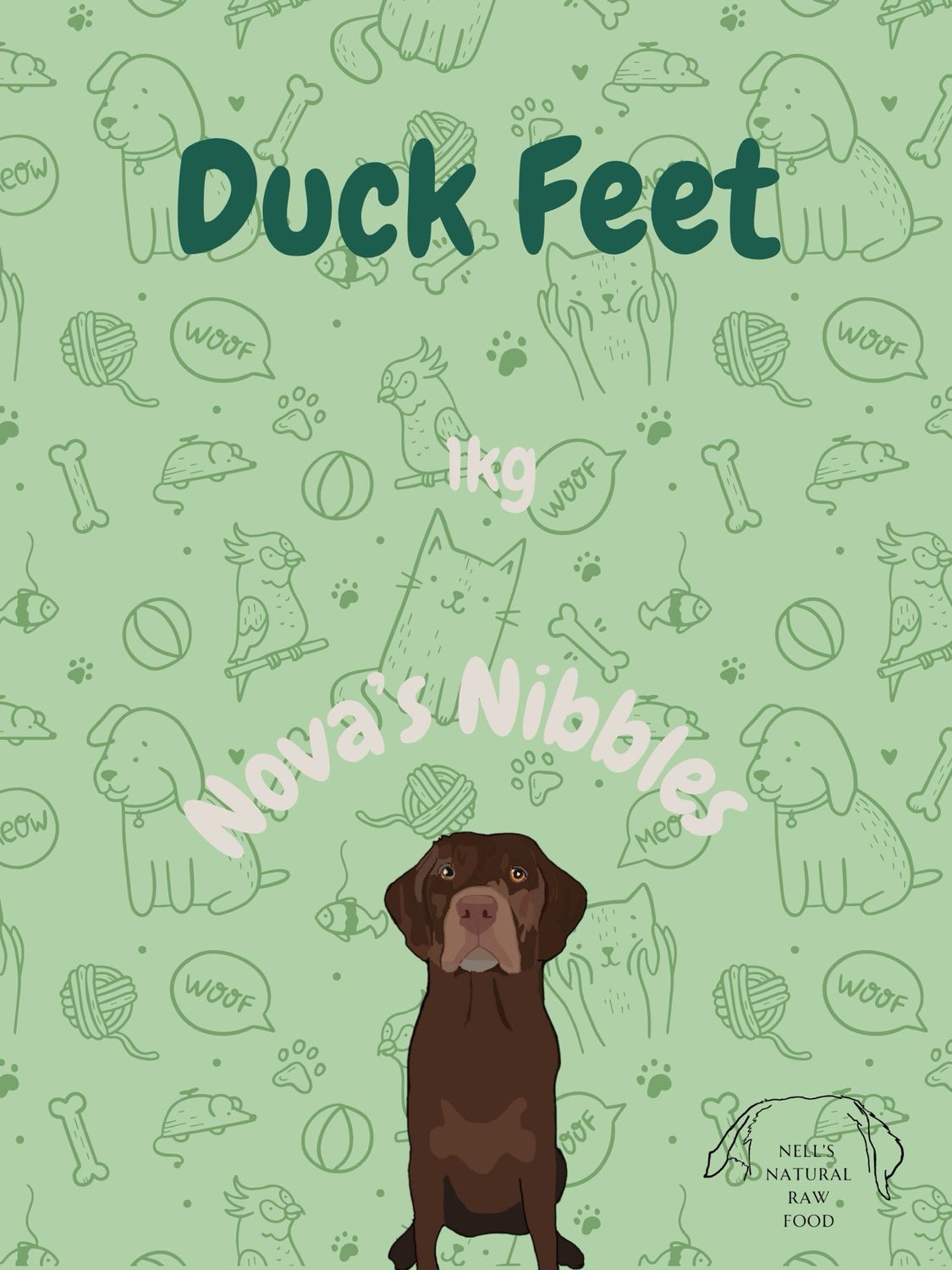 Duck Feet 1kg