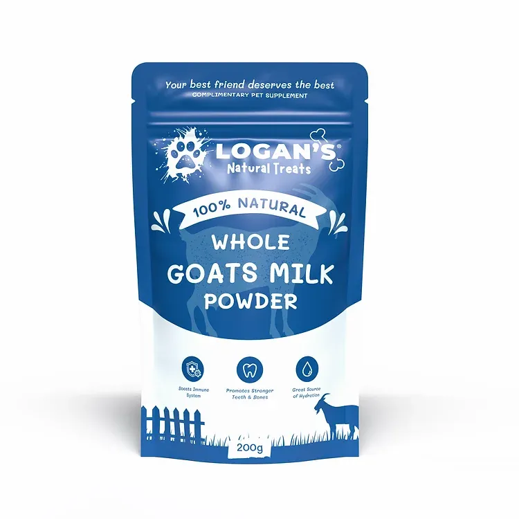 Logan's Natural Whole Goats Milk Powder 200g