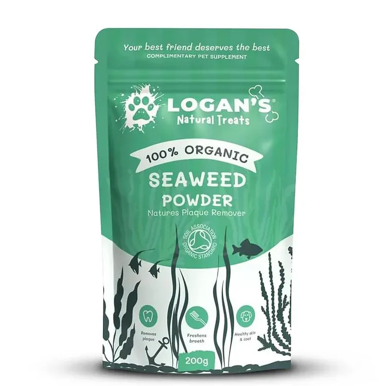 Logans Treat 100% Organic Seaweed Powder 200g