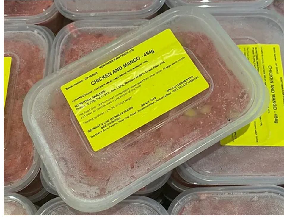 Northern Raw Feeds Chicken & Mango 454g