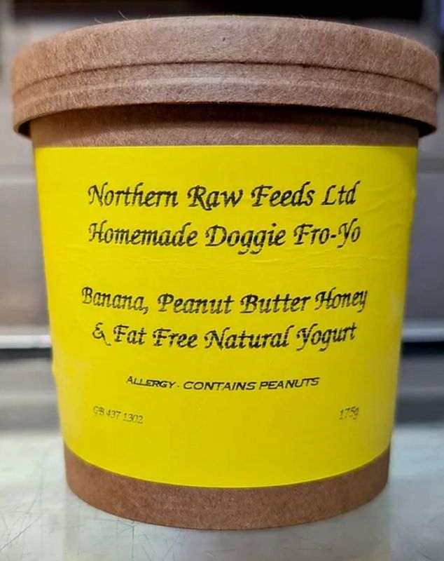 Northern Raw Feeds Peanut Butter Fro-yo 175g