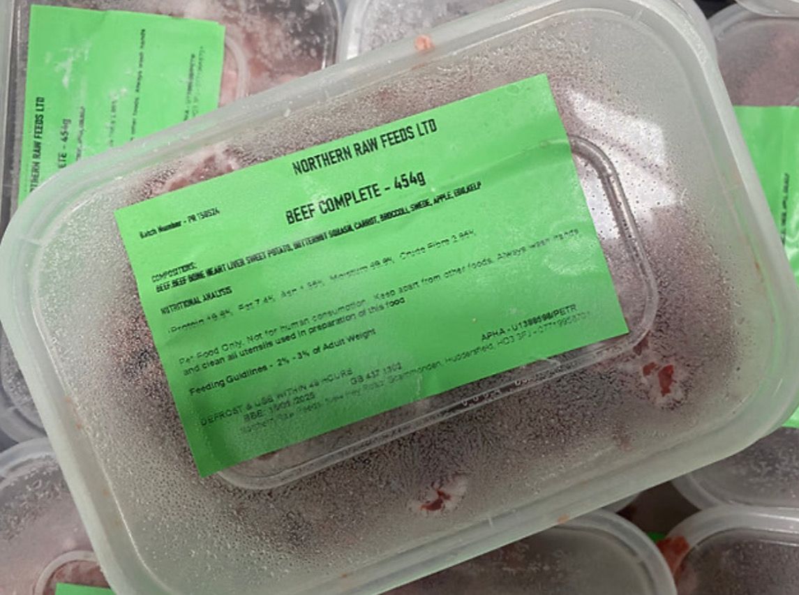 Northern Raw Feeds Beef Complete 454g