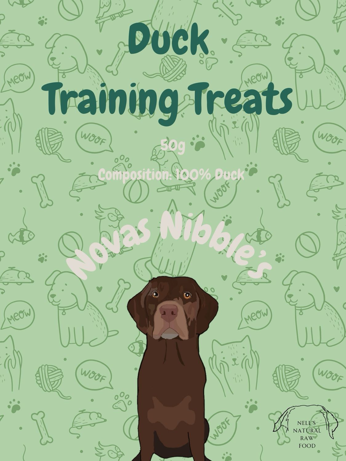Training Treats 100% Duck 50g