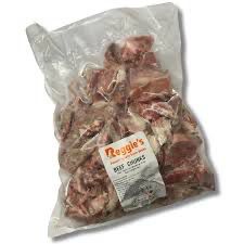 Reggie’s Beef Chunks 1kg