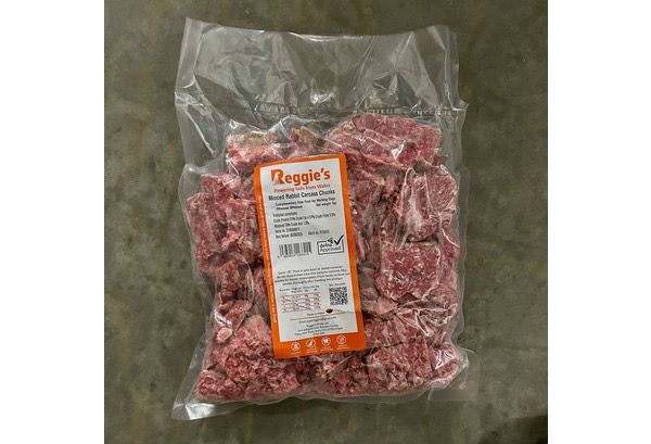 Reggie’s Rabbit  Carcass Chunks 1kg